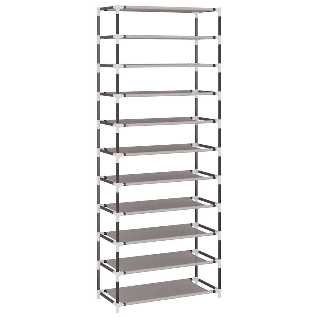 Shoe Rack Non-Woven Fabric & Steel Light Weight Medium Height