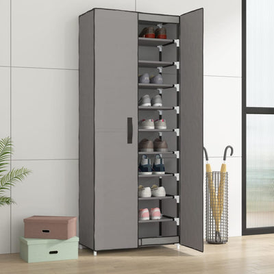 Shoe Rack Non-Woven Fabric & Steel Light Weight Medium Height